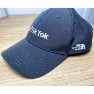 Rare The North Face TikTok Logo Hat – Trendy Streetwear VERY NICE.